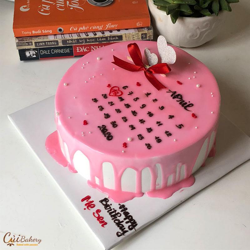 Mẫu bánh kem sữa tươi