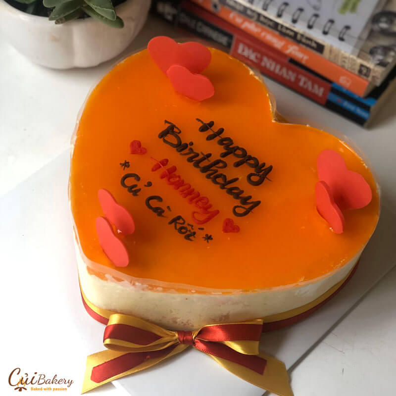 Mẫu Bánh Mousse Chanh Dây - MCD006