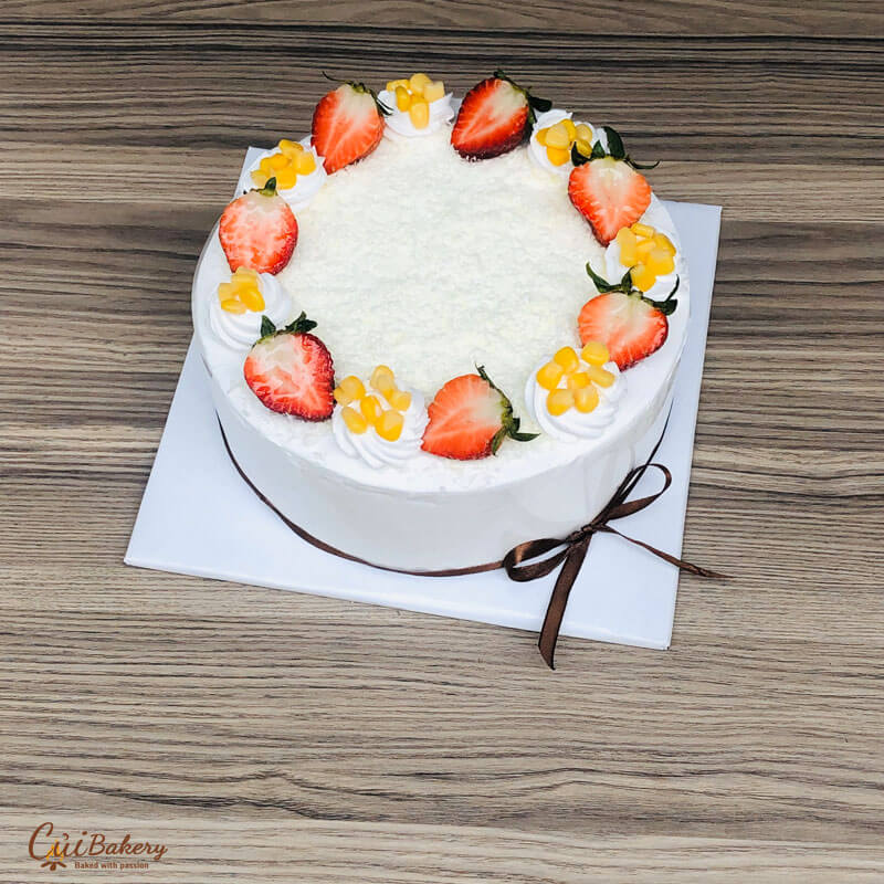 Mẫu Bánh Kem Bắp - MKB004