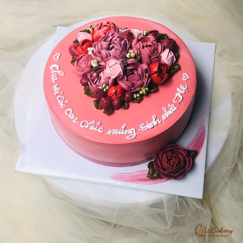 Mẫu Bánh Kem Sữa Tươi - MST074