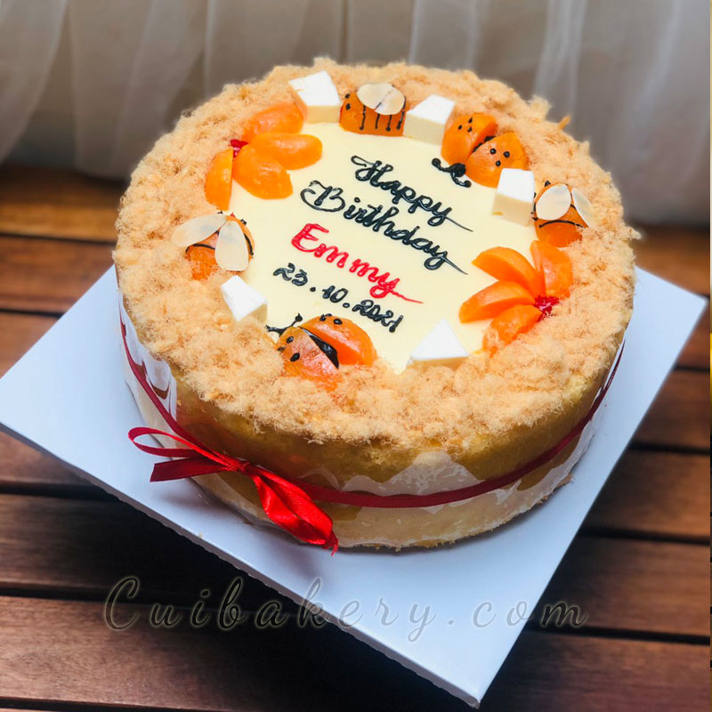 Mẫu bánh bông lan trứng muối - MTM016