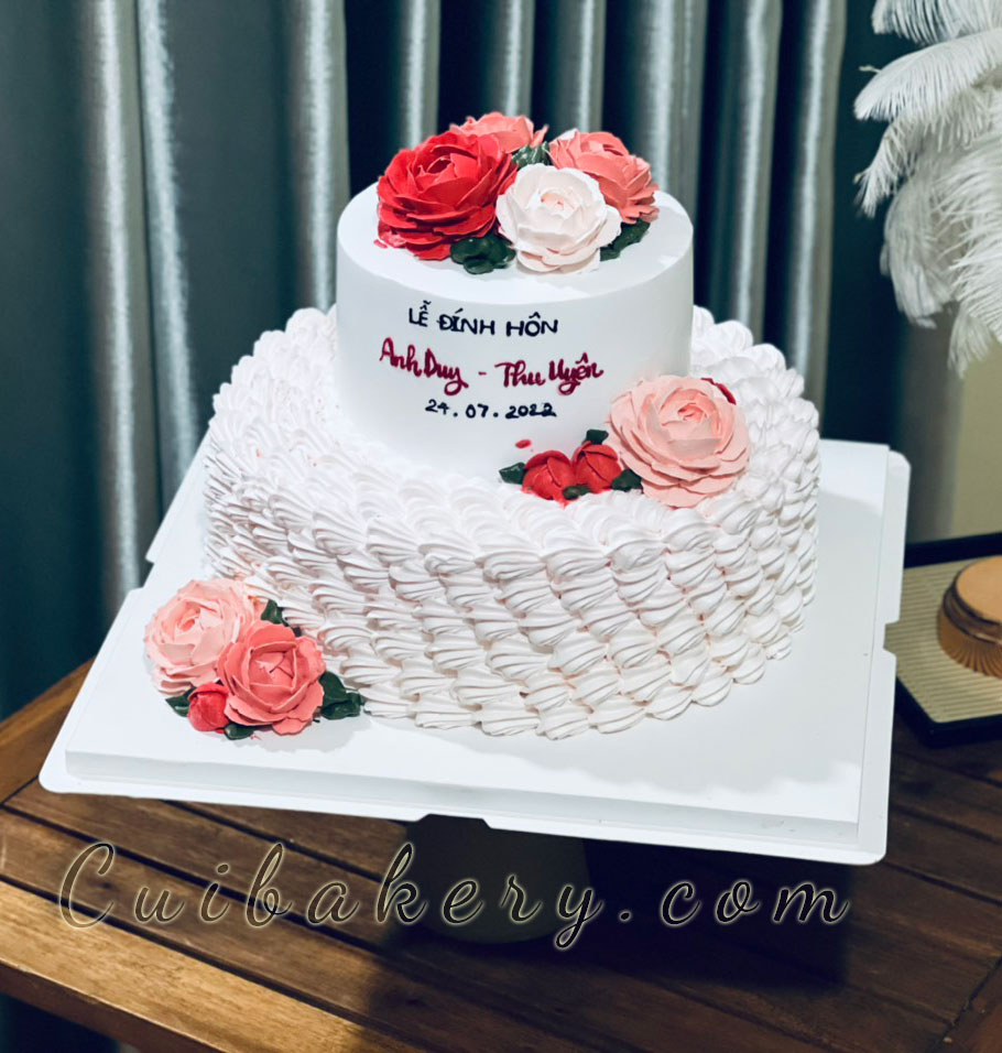 Mẫu Bánh Kem Tầng  -  MKT004