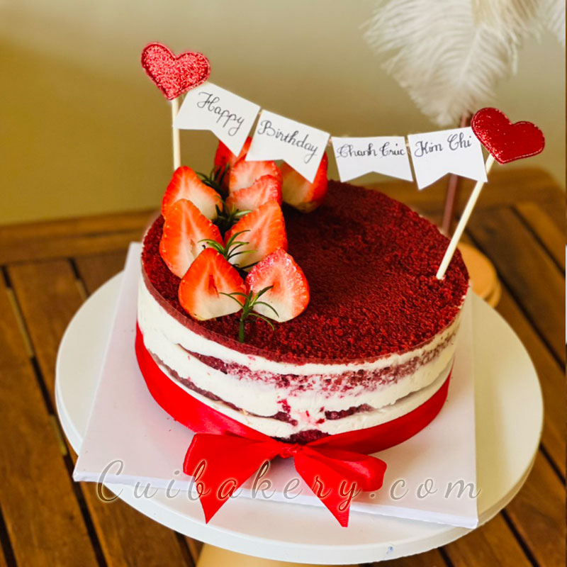 Mẫu Bánh Red Velvet - MRV014