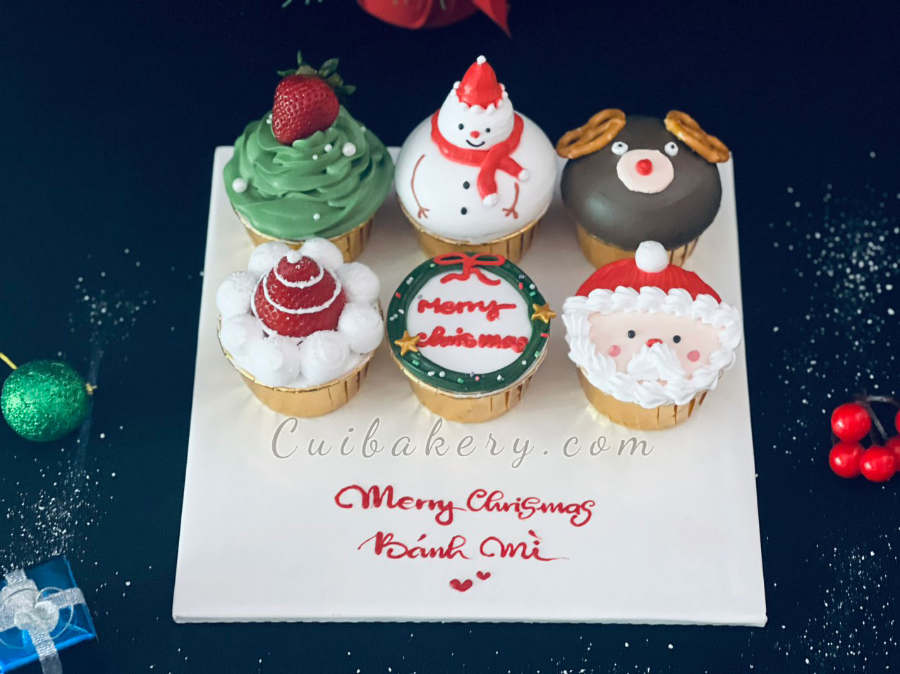 Mẫu Bánh Noel - MNE026
