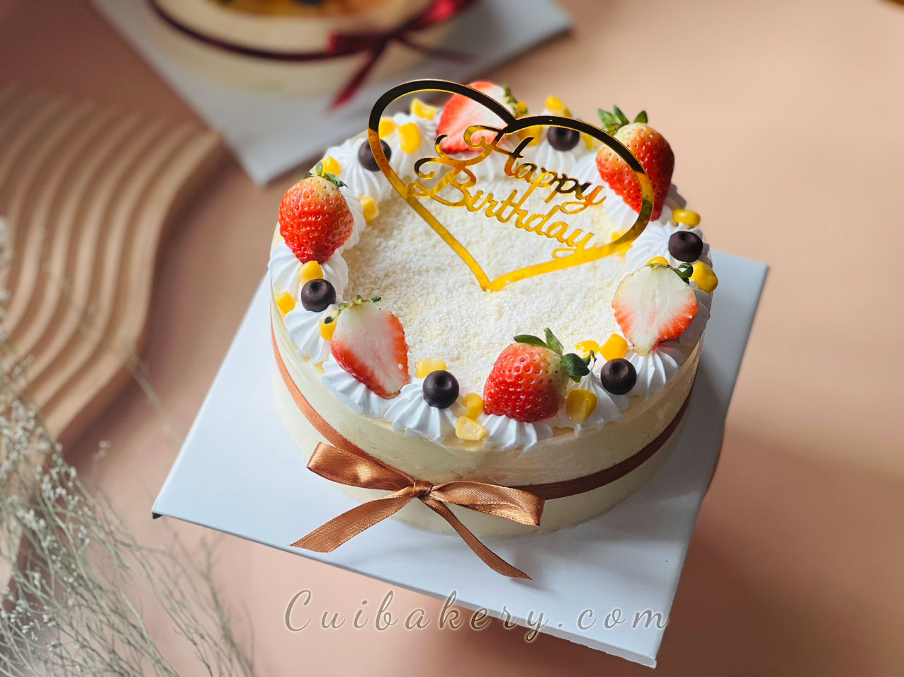 Mẫu Bánh Kem Bắp - MKB025