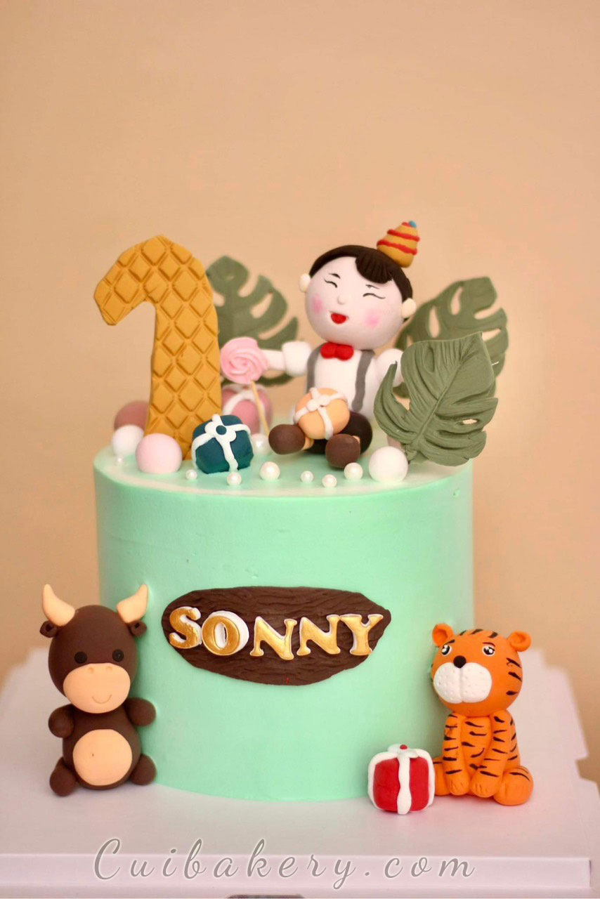 Mẫu Bánh Fondant  - MFT032