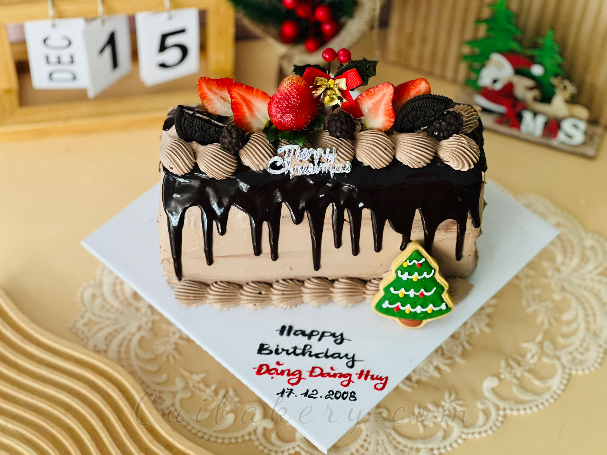 Mẫu Bánh Noel - MNE041