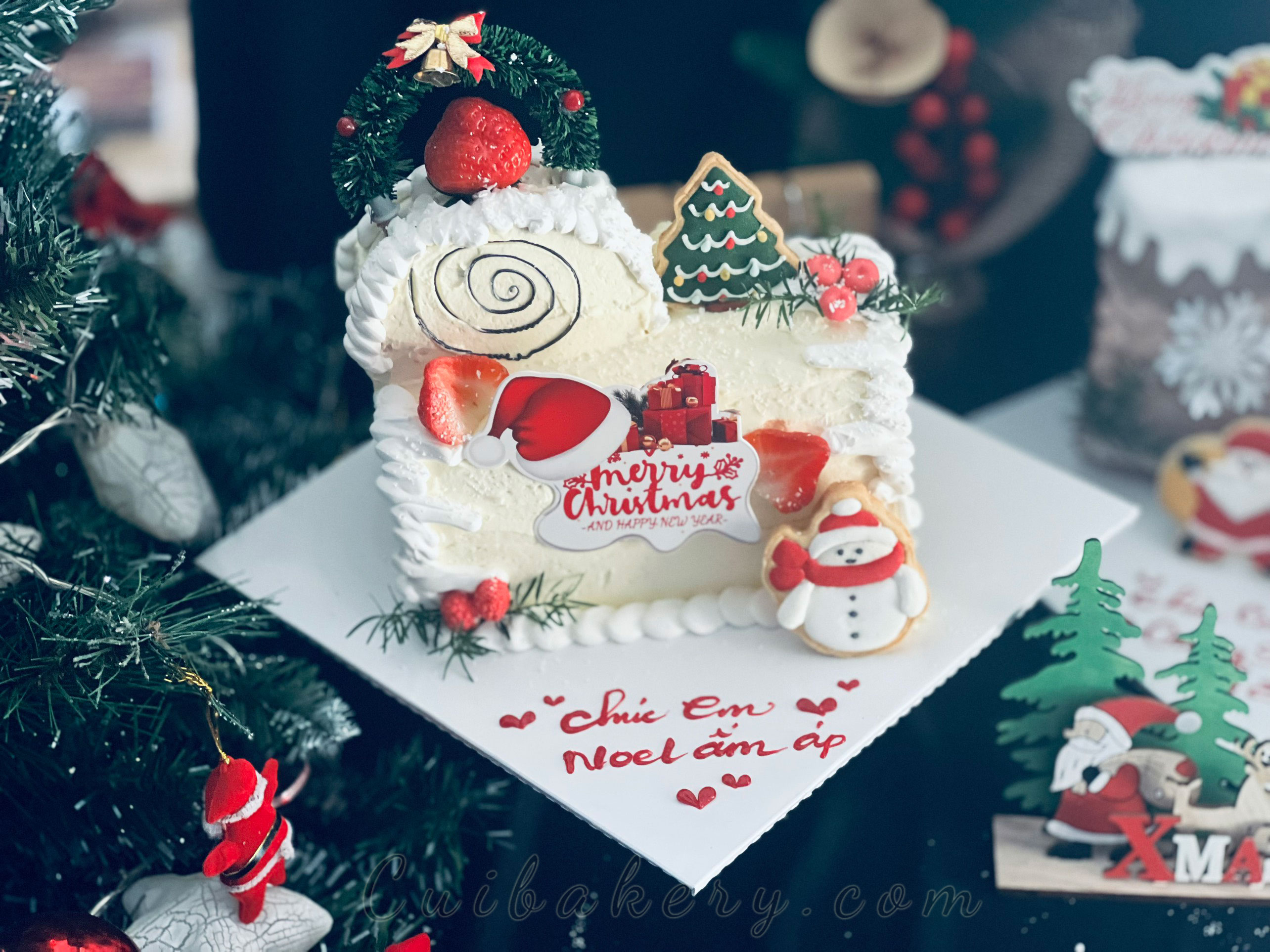 Mẫu Bánh Noel - MNE042