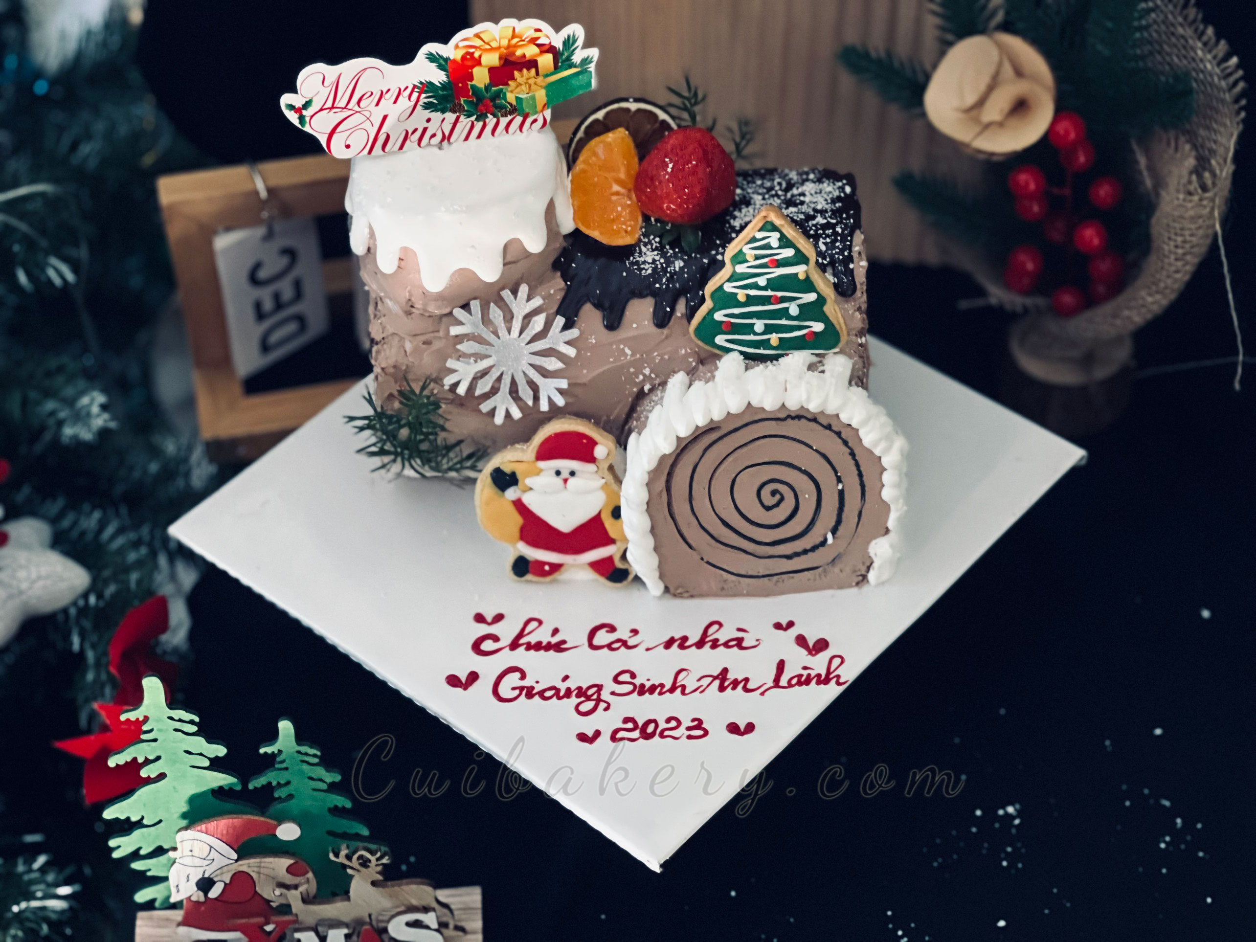 Mẫu Bánh Noel - MNE043