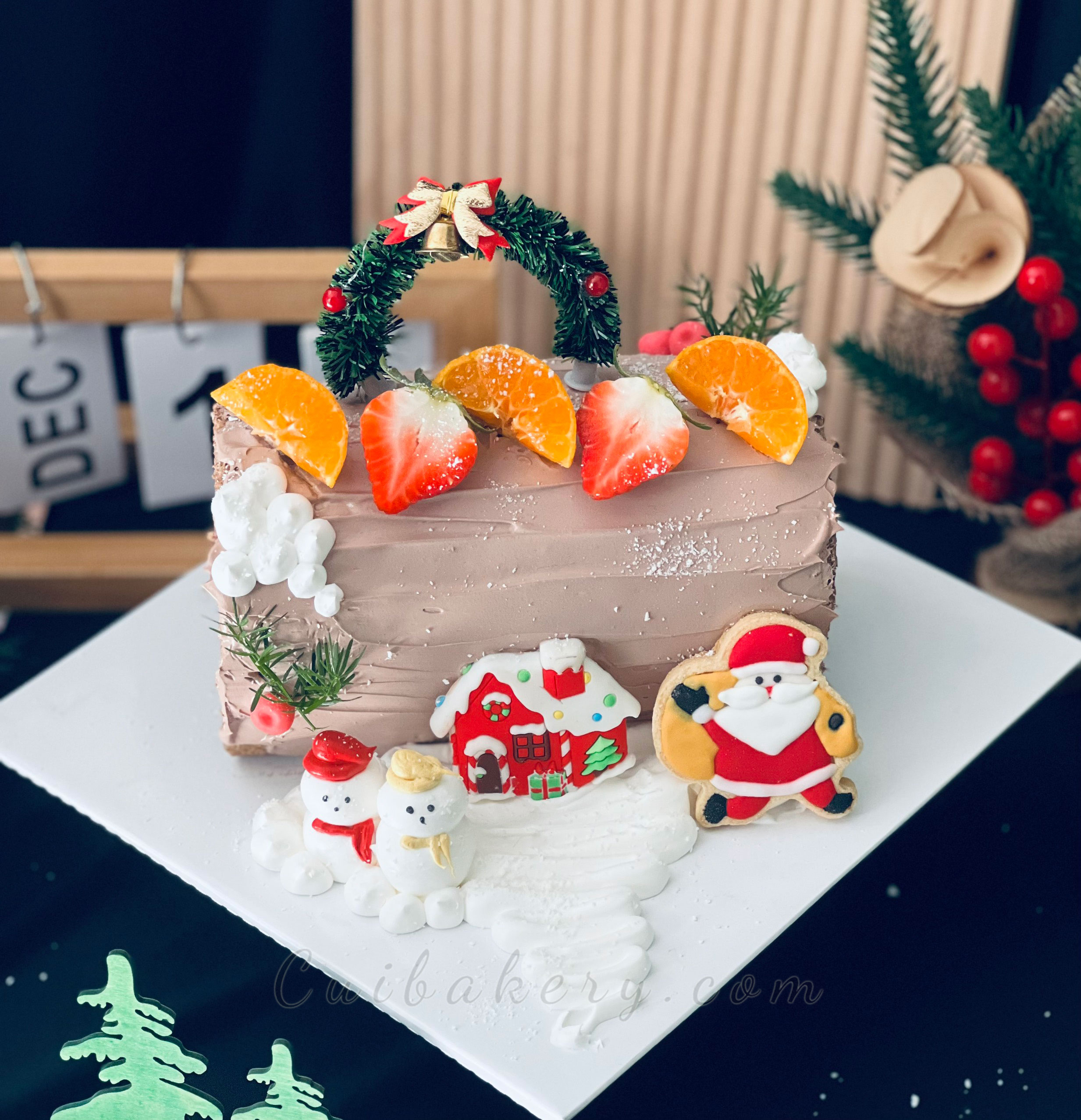 Mẫu Bánh Noel - MNE044