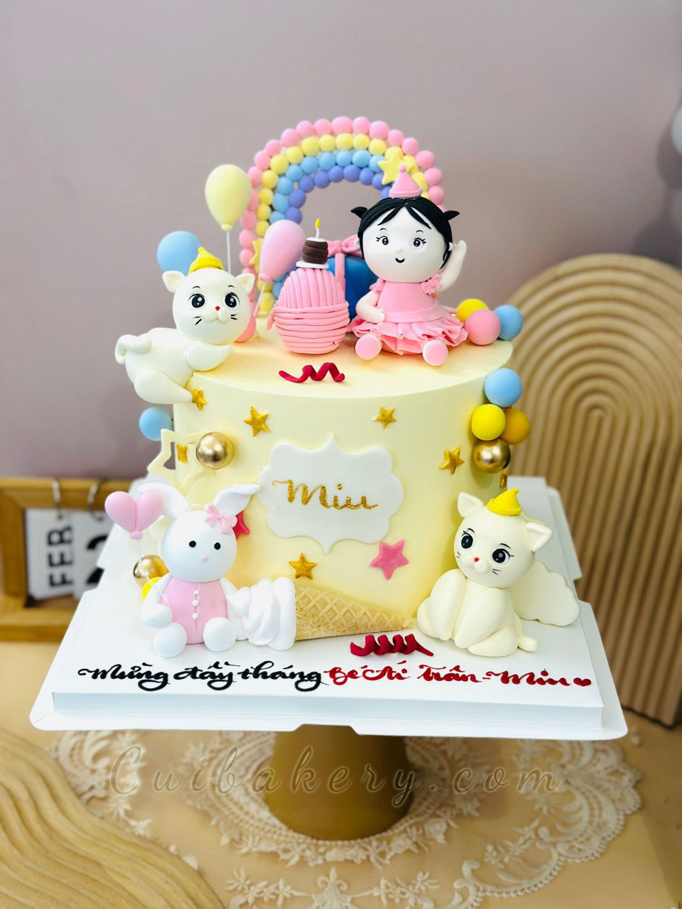 Mẫu Bánh Fondant, Đất Sét - MFT051