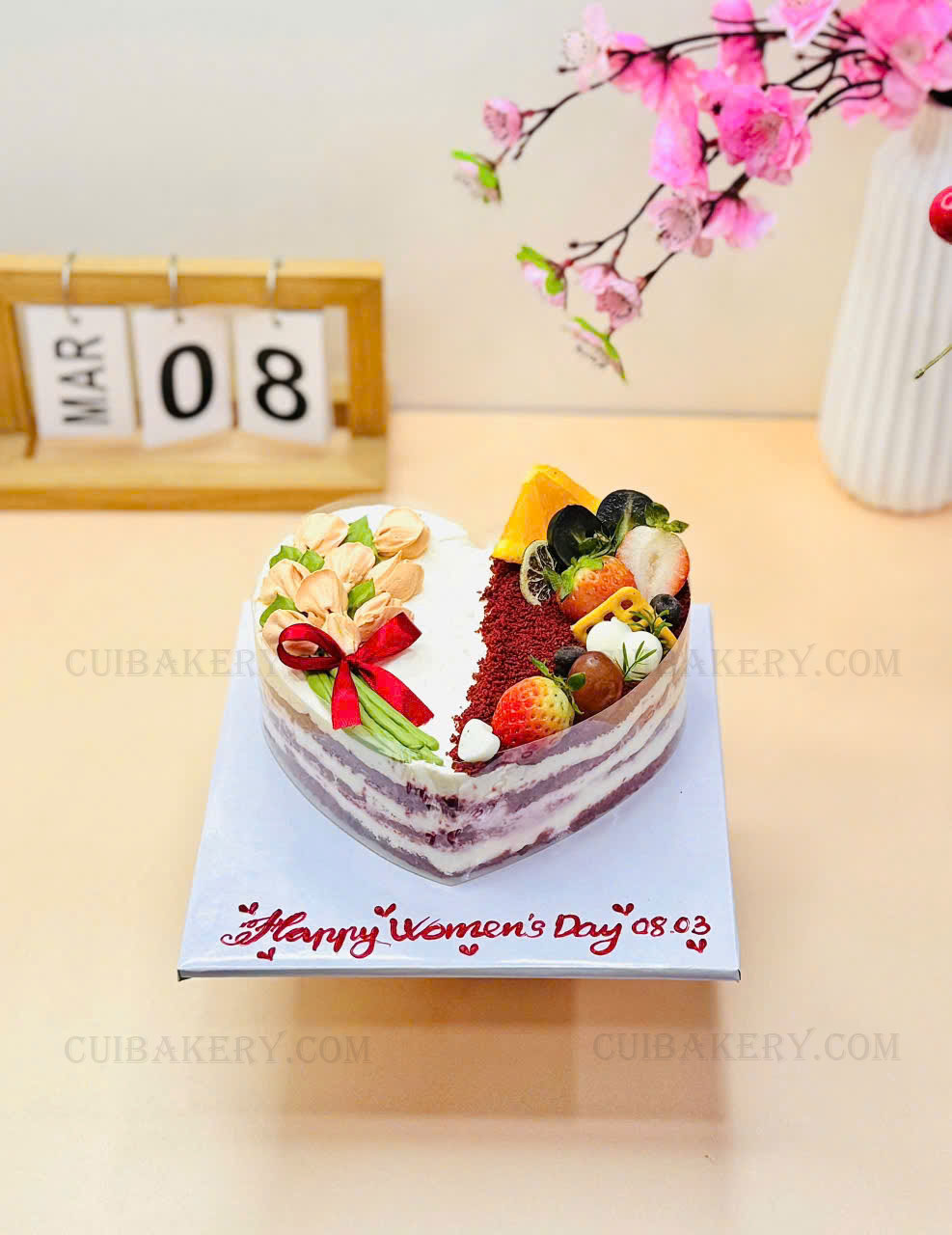 Mẫu Bánh Red Velvet - MRV022