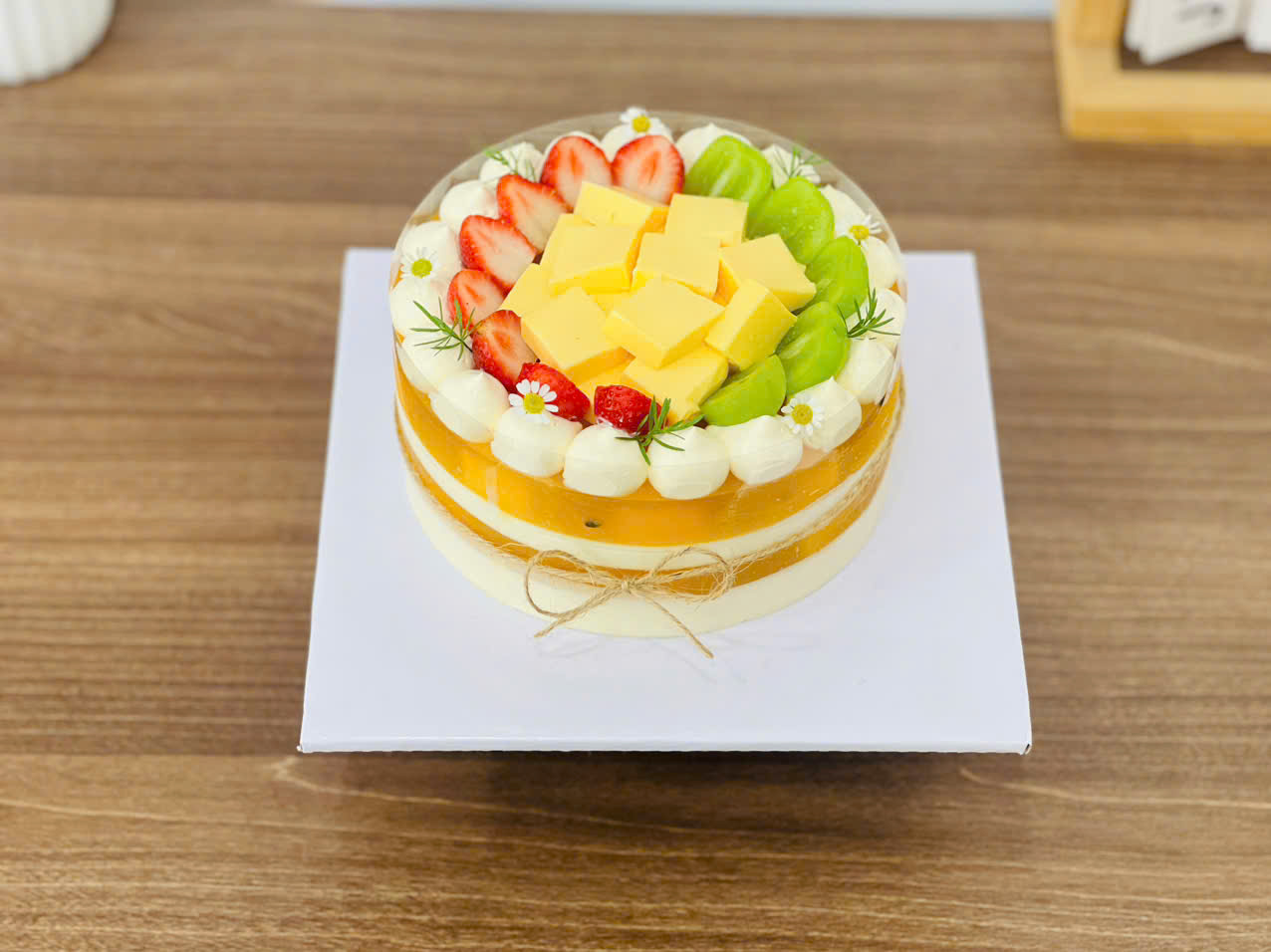 Rau câu phô mai chanh dây - MRPM002