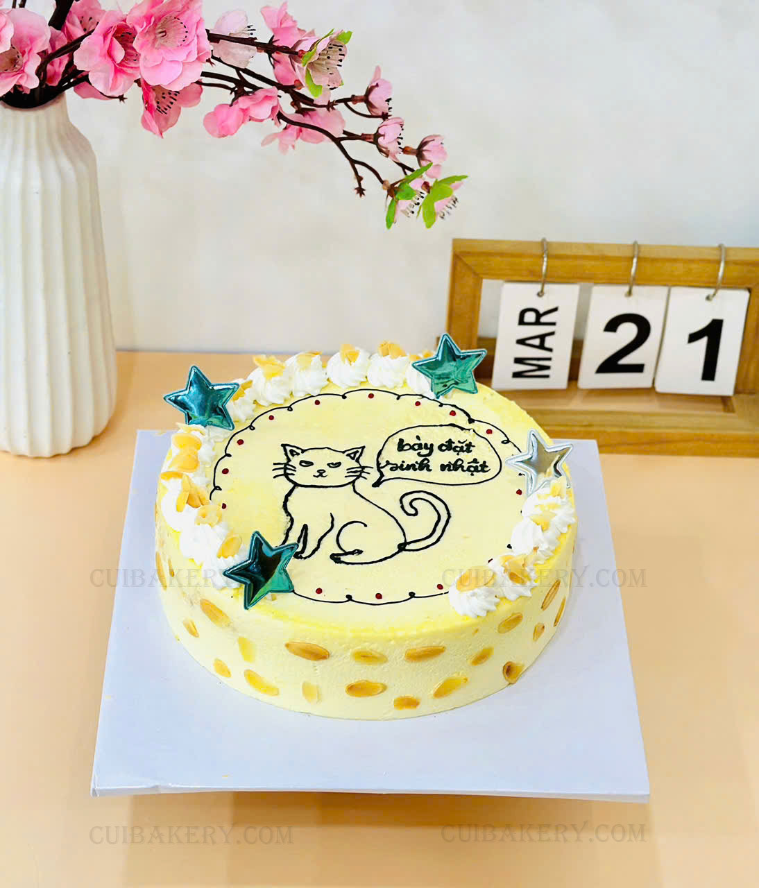 Mẫu Bánh Kem Bắp - MKB037