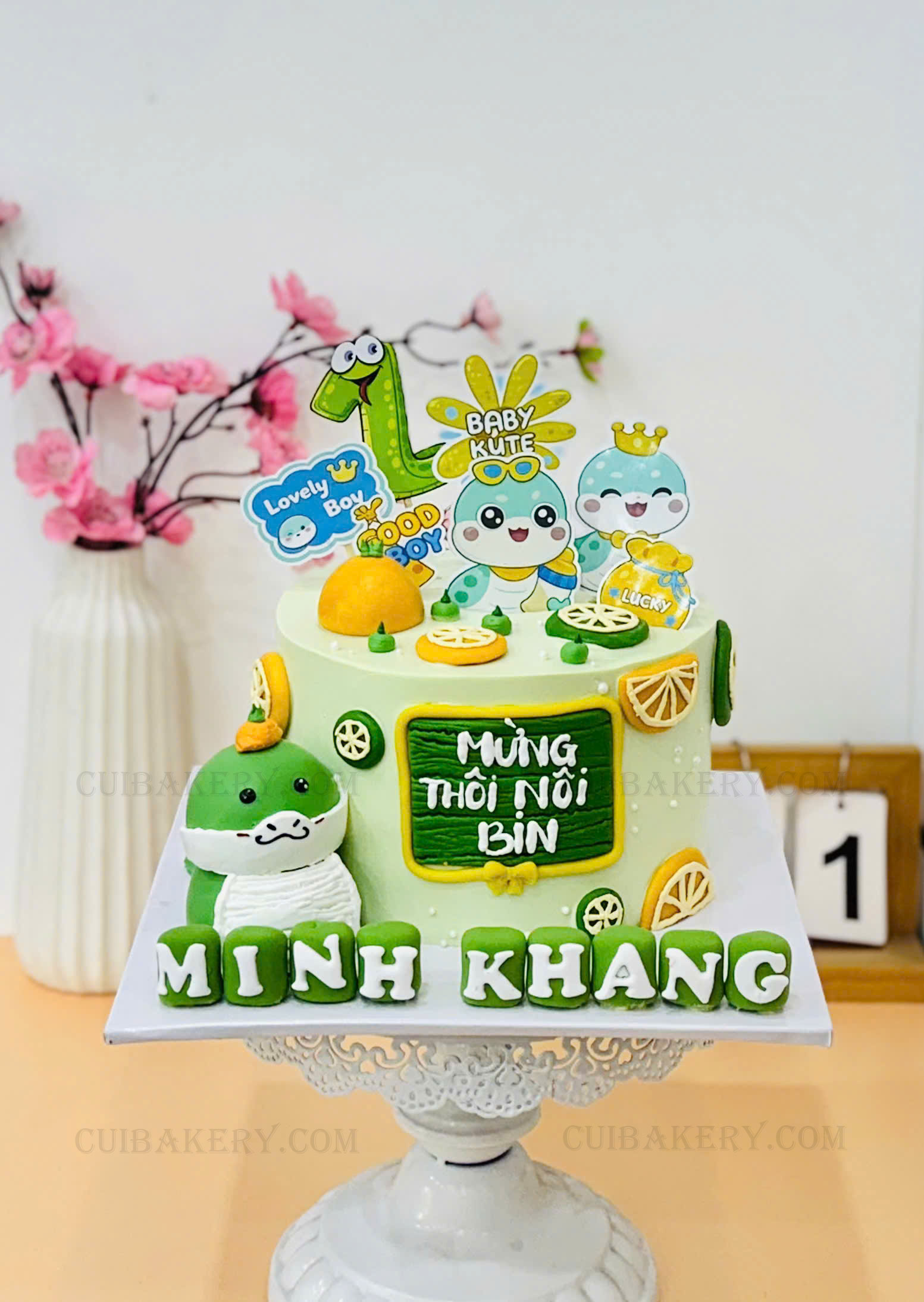 Mẫu Bánh Fondant, Đất Sét - MFT072