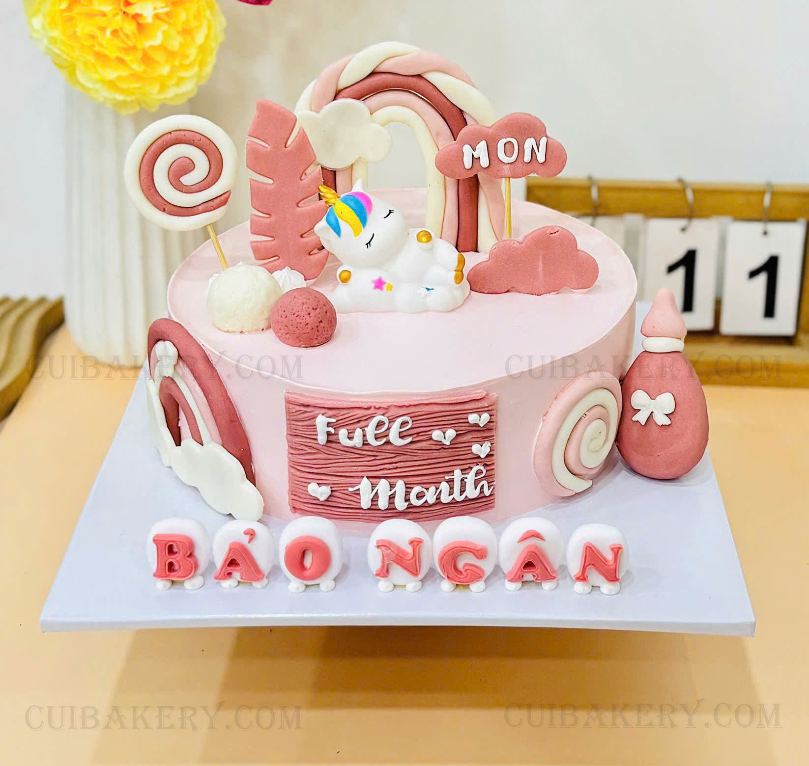 Mẫu Bánh Fondant, Đất Sét - MFT075