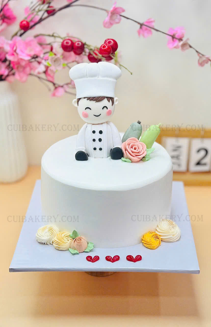 Mẫu Bánh Fondant, Đất Sét - MFT076
