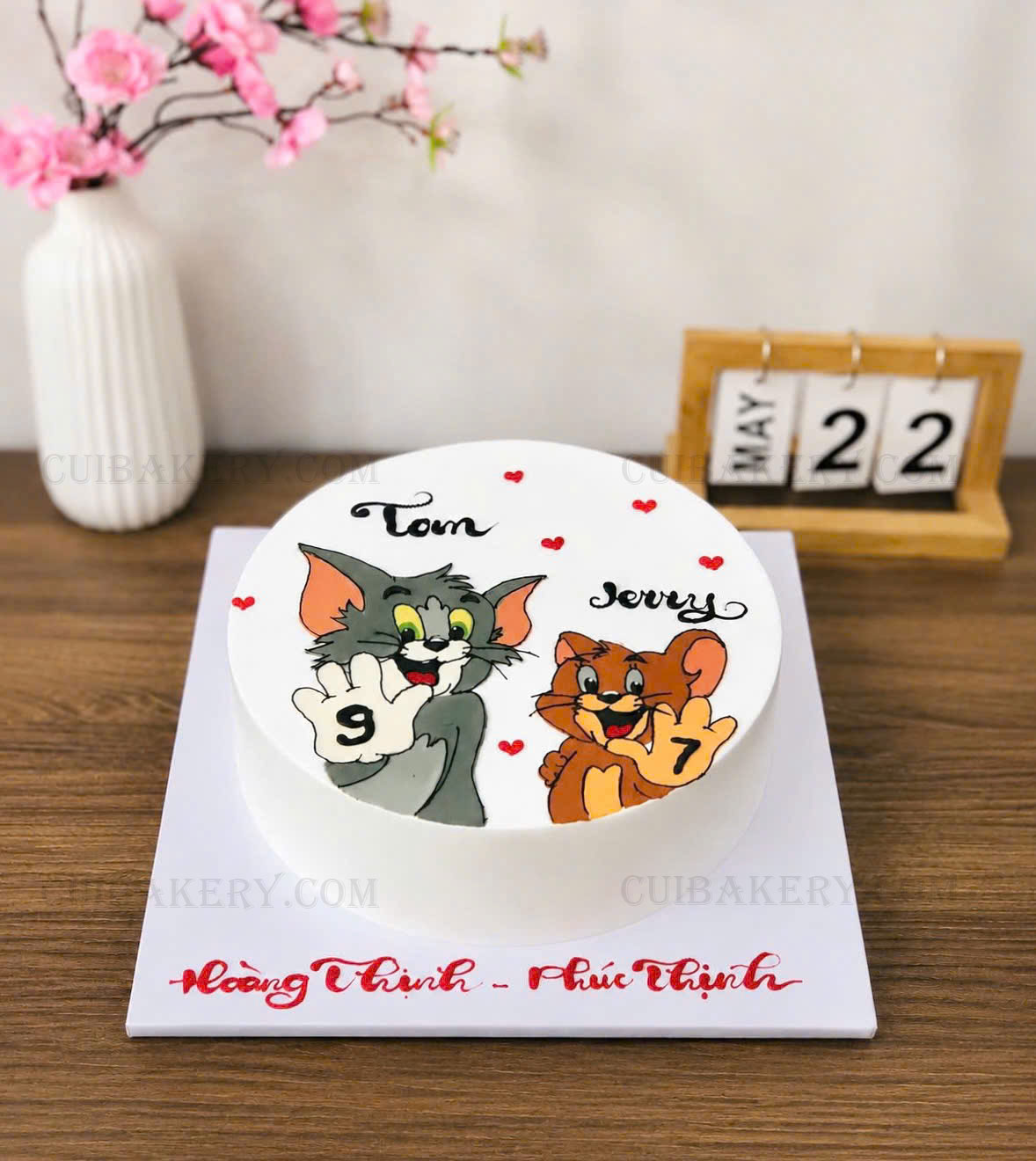 Mẫu Bánh Kem sữa tươi - MST343