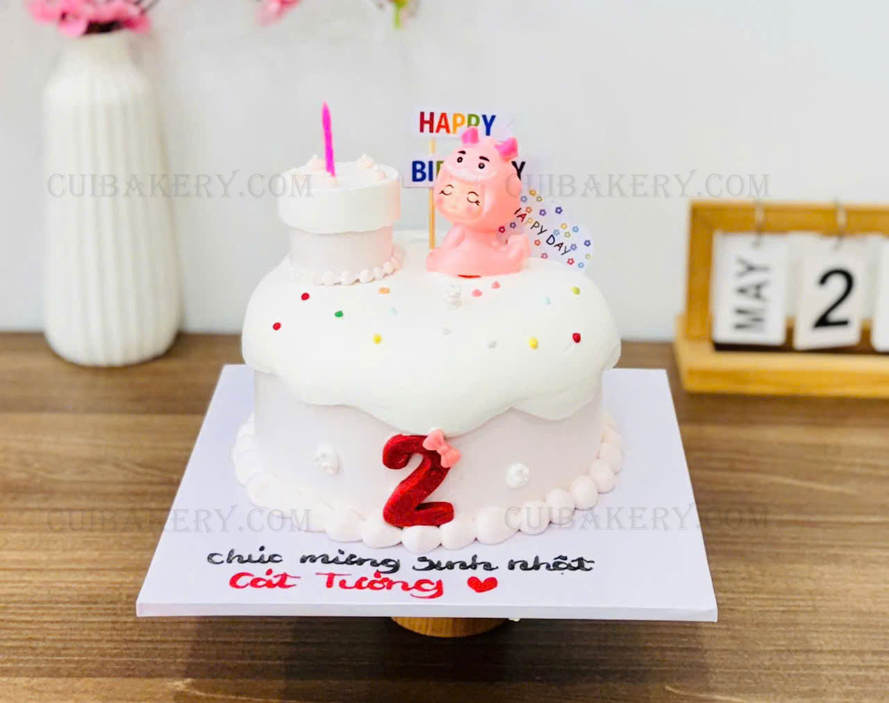 Mẫu Bánh Kem sữa tươi - MST344