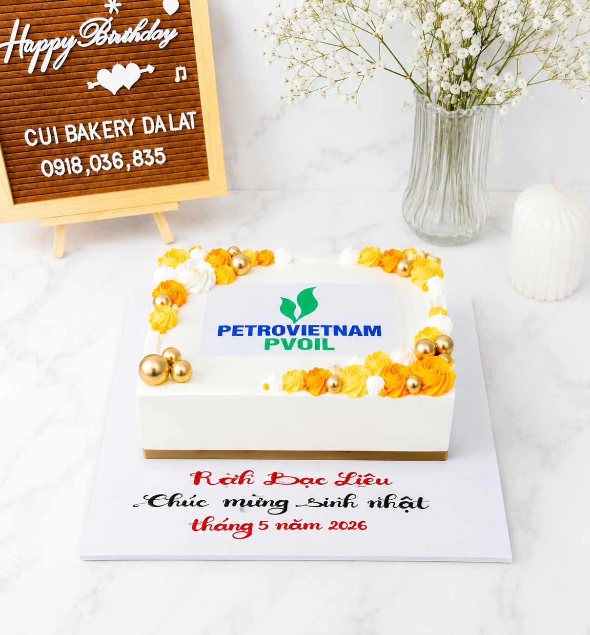 Mẫu Bánh Kem sữa tươi - MST352