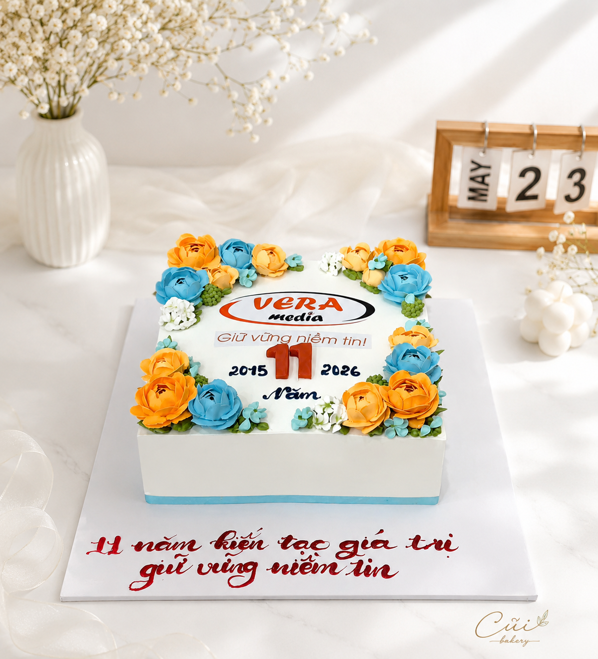 Mẫu Bánh Kem sữa tươi - MST354