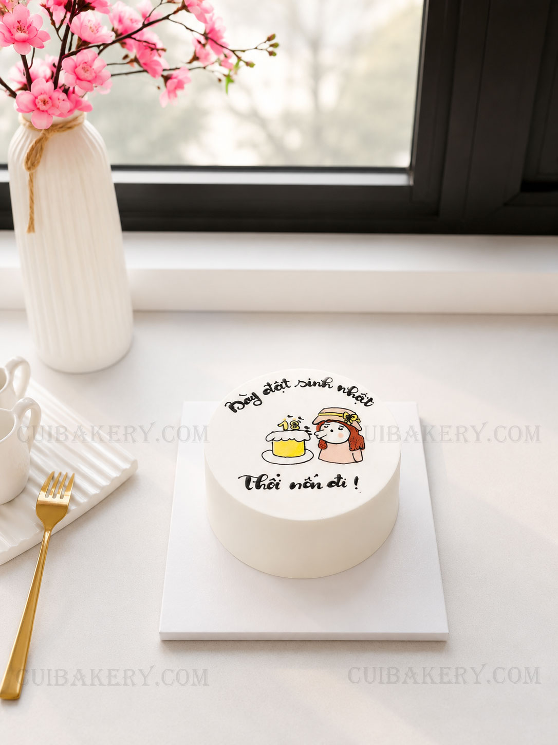 Mẫu Bánh Kem sữa tươi - MST359