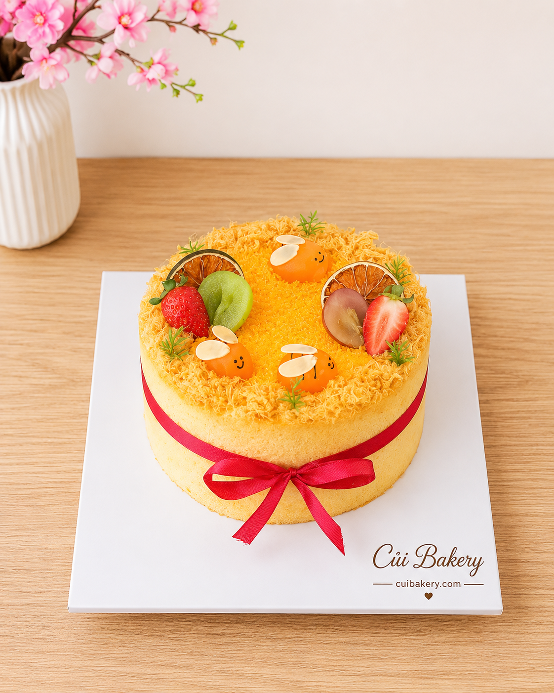 Mẫu bánh bông lan trứng muối - MTM031